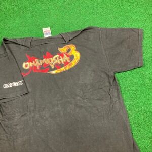 Vintage Capcom Onimusha 3 Demon Siege Shirt Mens M Black 2004 Video Game Promo